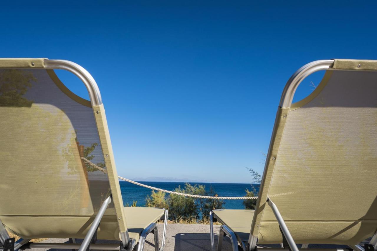 Seafront Studio With Direct Beach Access Koróni Eksteriør bilde
