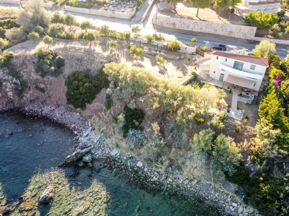 Seafront Studio With Direct Beach Access Koróni Eksteriør bilde
